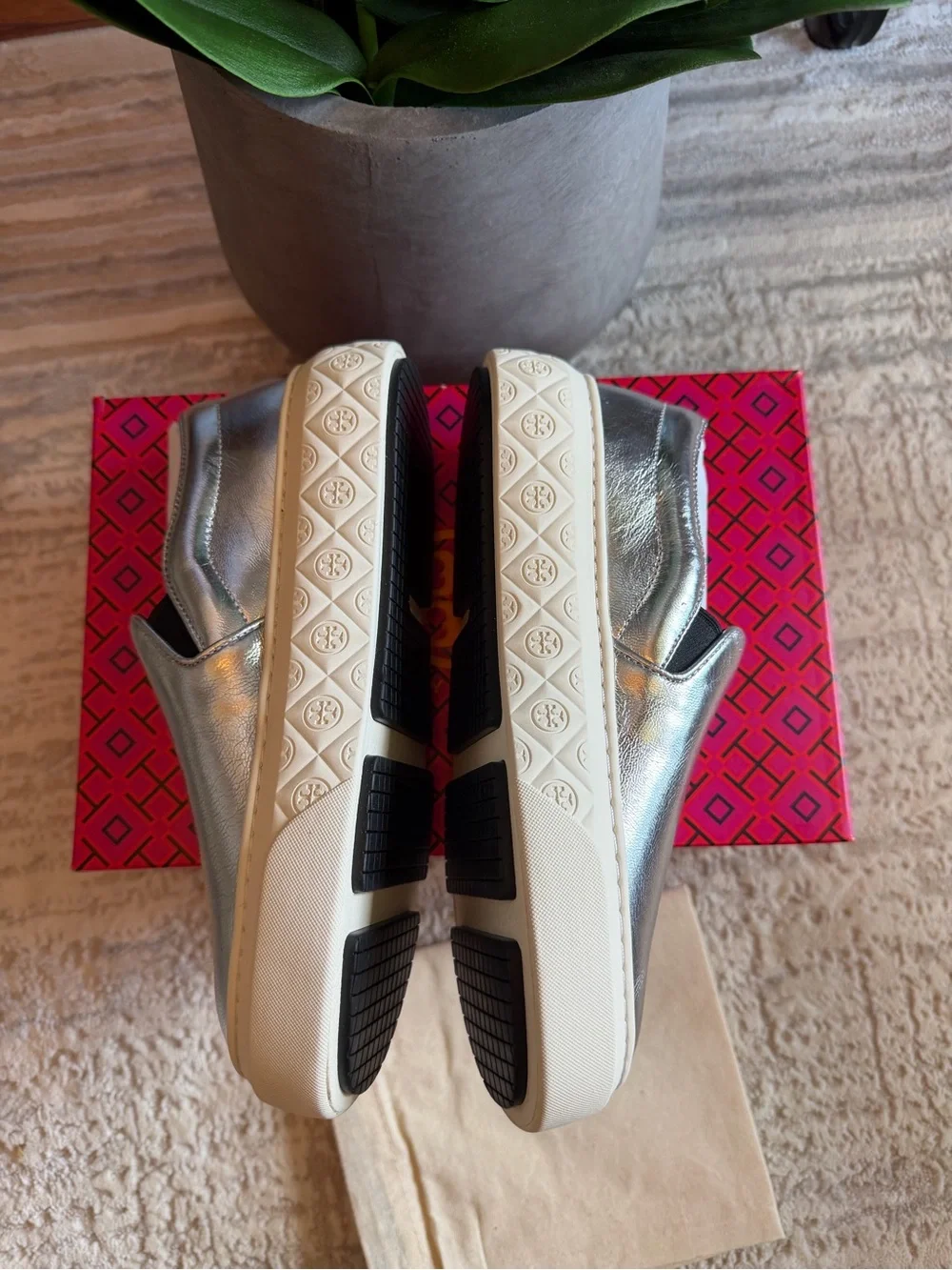 Tory Burch Ladybug Slip On Sneakers
